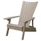 Highwood Usa Manhattan Adirondack Chair Outdoor Furniture for Patio, Backyard, Garden AD-ADRID29A-WBR - alternate 1
